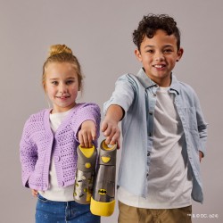 Batman by b.box Butelka na wodę tritanowa ze słomką 600 ml