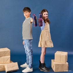 Harry Potter by b.box Butelka na wodę tritanowa ze słomką 600 ml