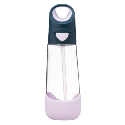 Butelka na wodę tritanowa ze słomką 600ml Indigo Rose b.box