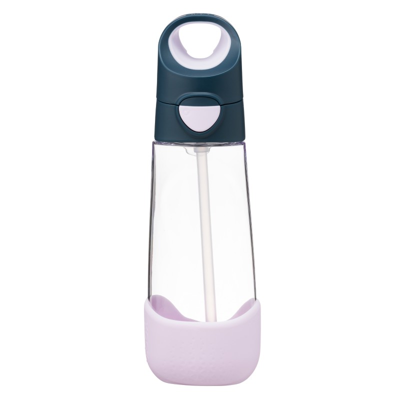 Butelka na wodę tritanowa ze słomką 600ml Indigo Rose b.box