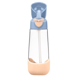 Butelka na wodę tritanowa ze słomką 600ml Feeling Peachy b.box