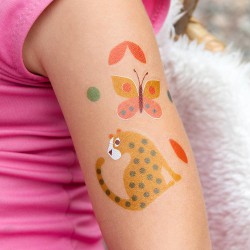 Tatuaże zmywalne dla dzieci, Dzikie zwierzęta, Rex London