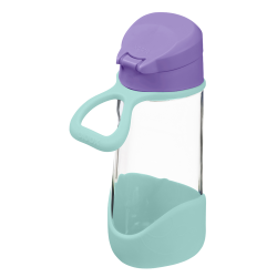 Sportowa butelka tritanowa 450 ml, Lilac Pop, b.box