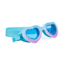 Okulary do pływania, Ogon syreny, niebiesko-fioletowe, Bling2O