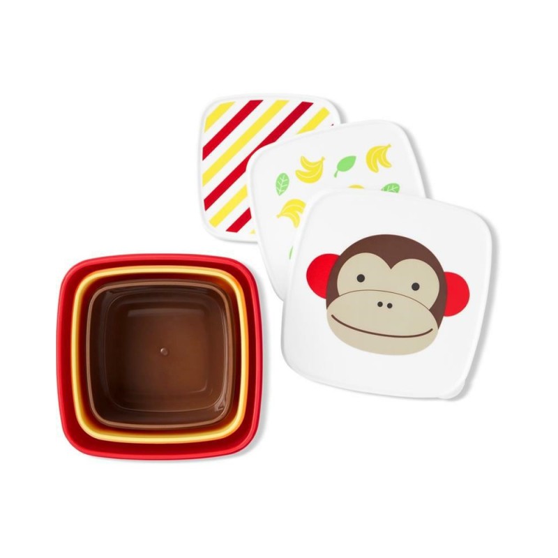 Skip Hop - Zestaw pudełek Zoo Małpa