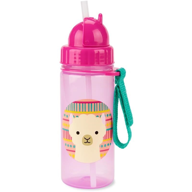 ZOO Straw Bottle 13-oz.- Llama ZOO Straw Bottle 13-oz.- Llama